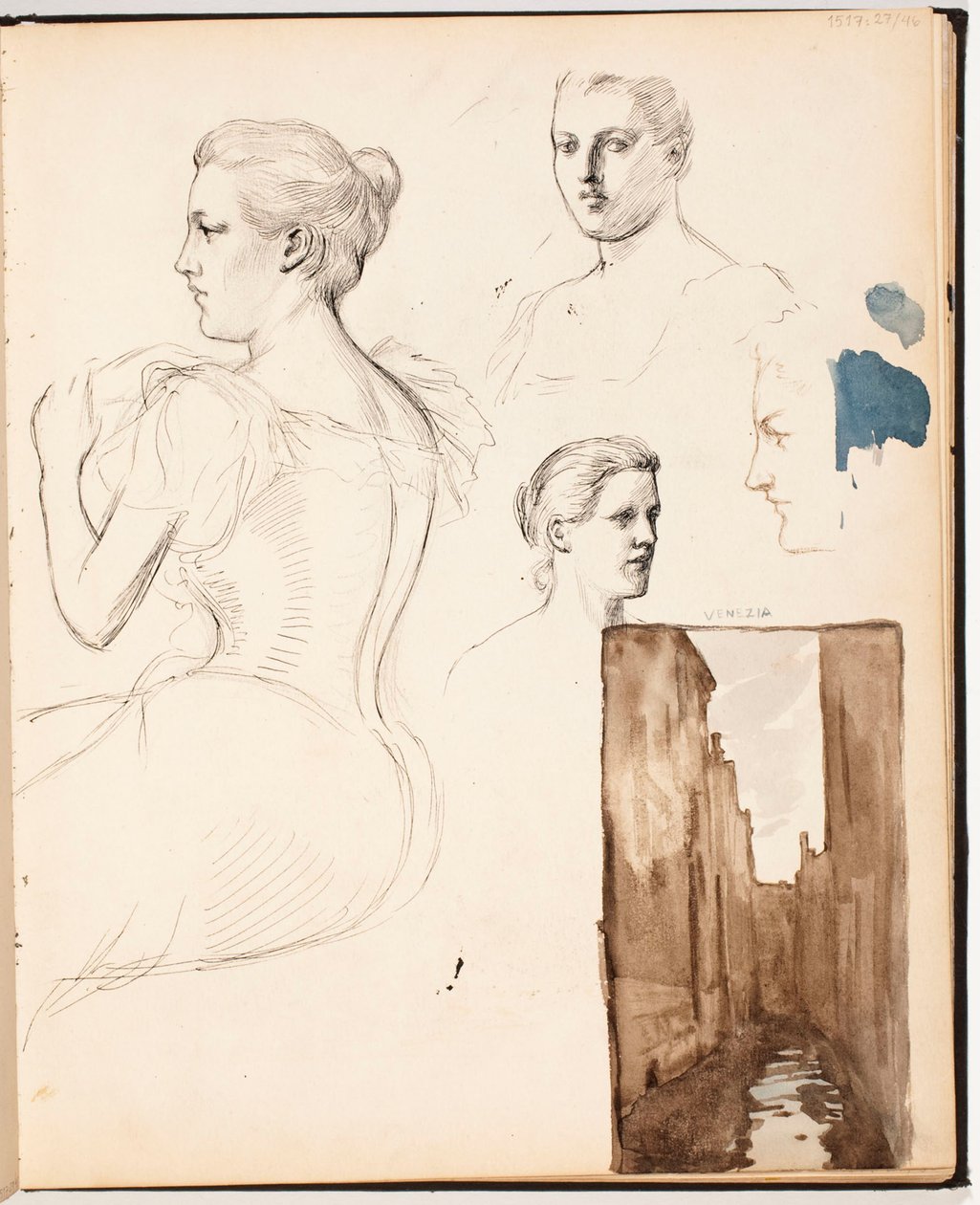 Bez tytułu autorstwa Albert Edelfelt