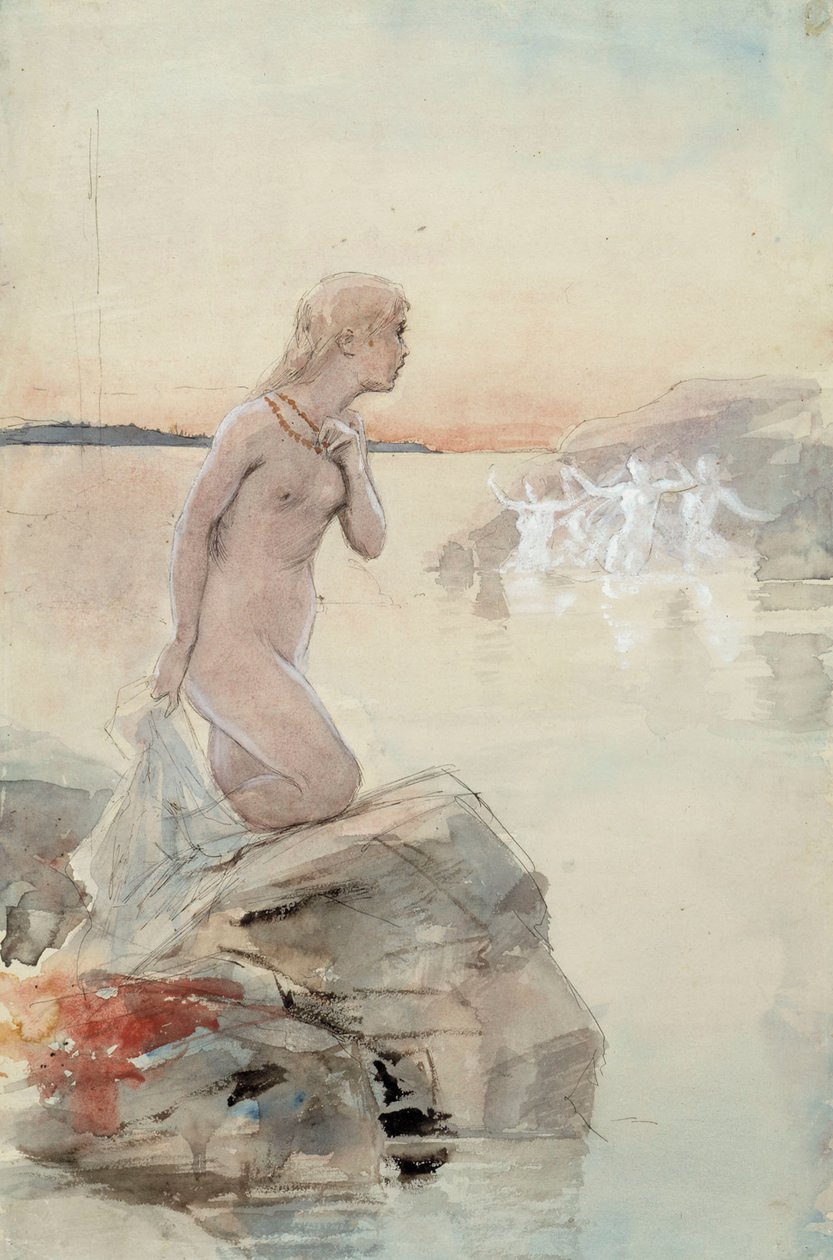Bez tytułu autorstwa Albert Edelfelt