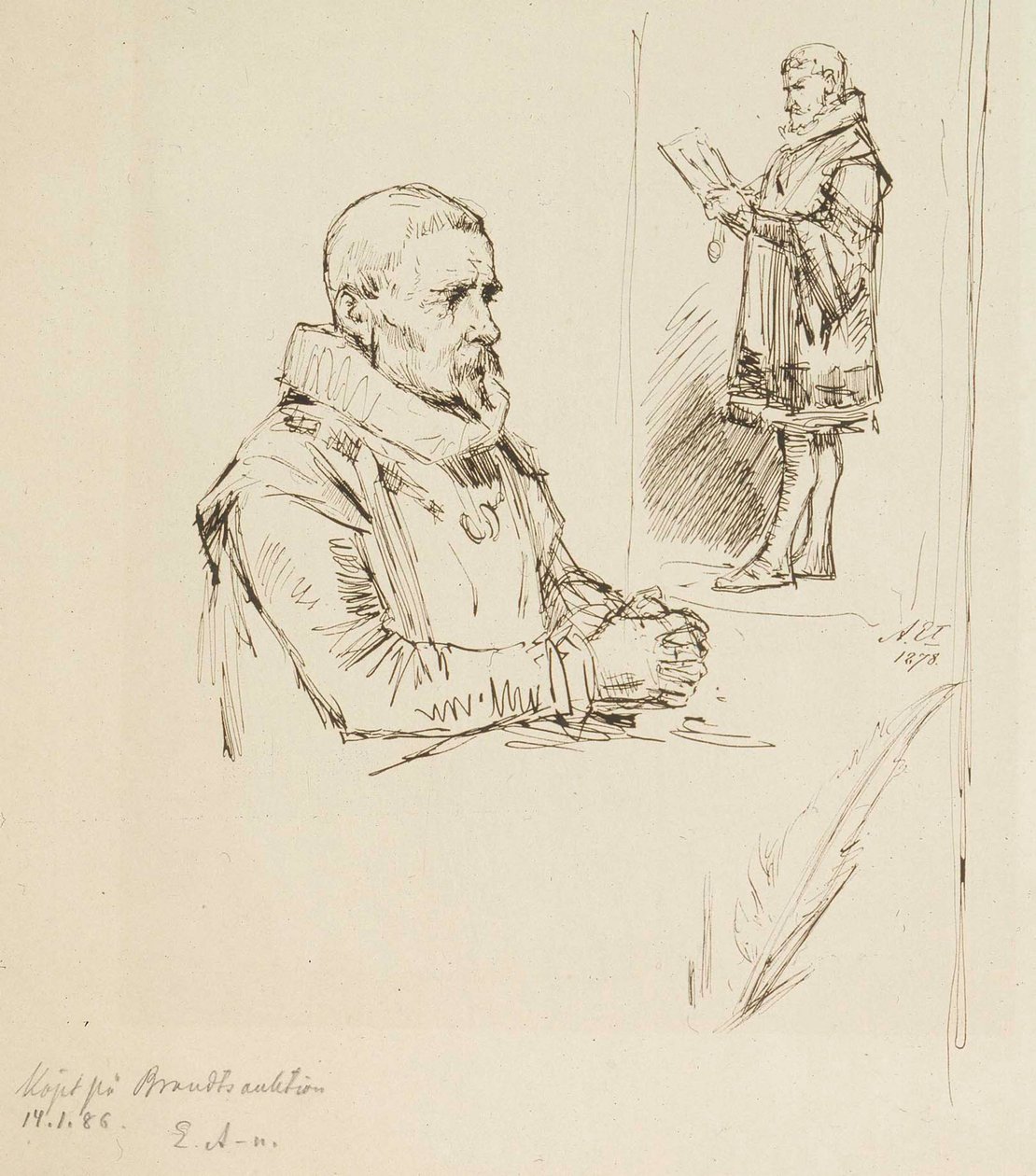 Bez tytułu autorstwa Albert Edelfelt
