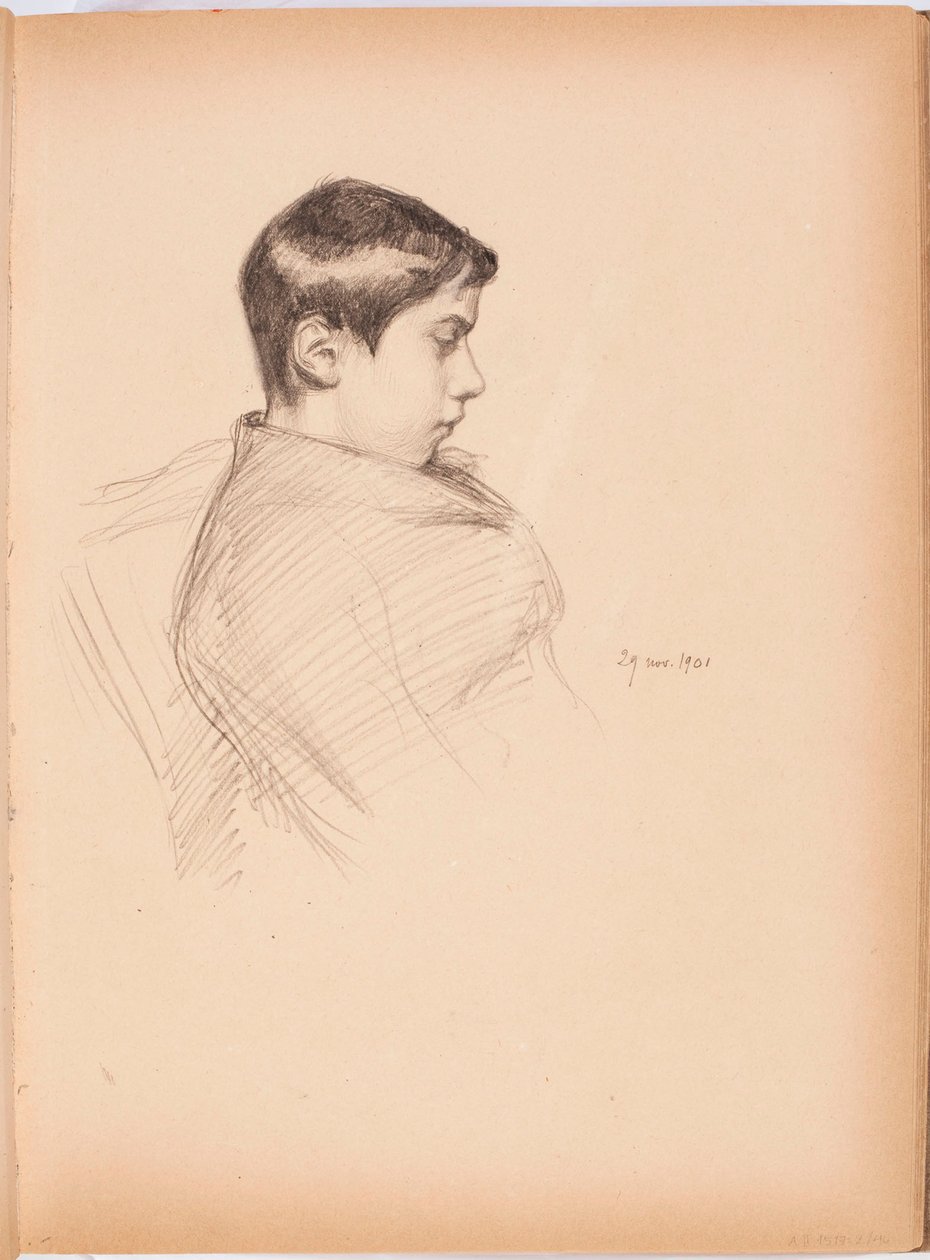 Bez tytułu autorstwa Albert Edelfelt