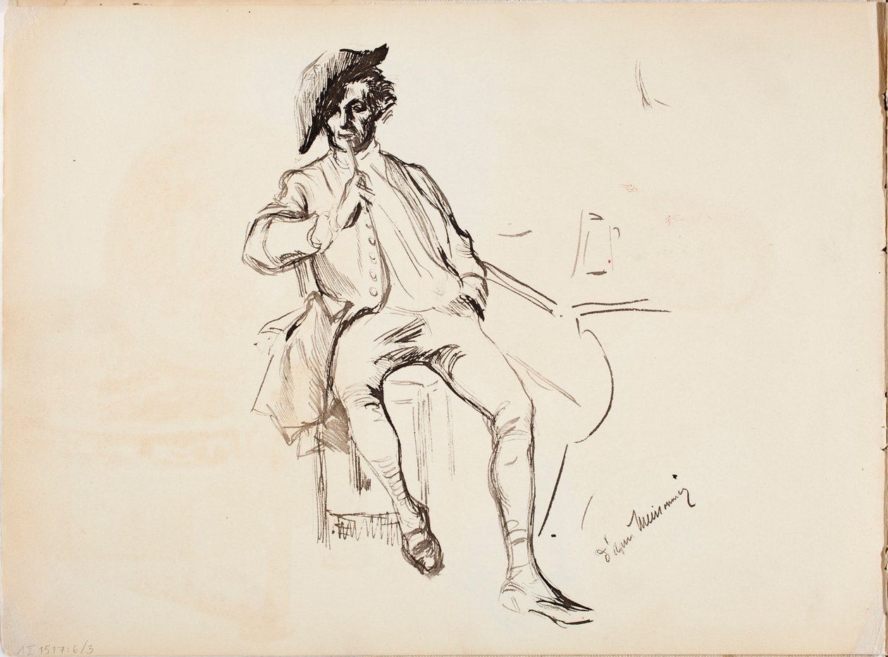 Bez tytułu autorstwa Albert Edelfelt