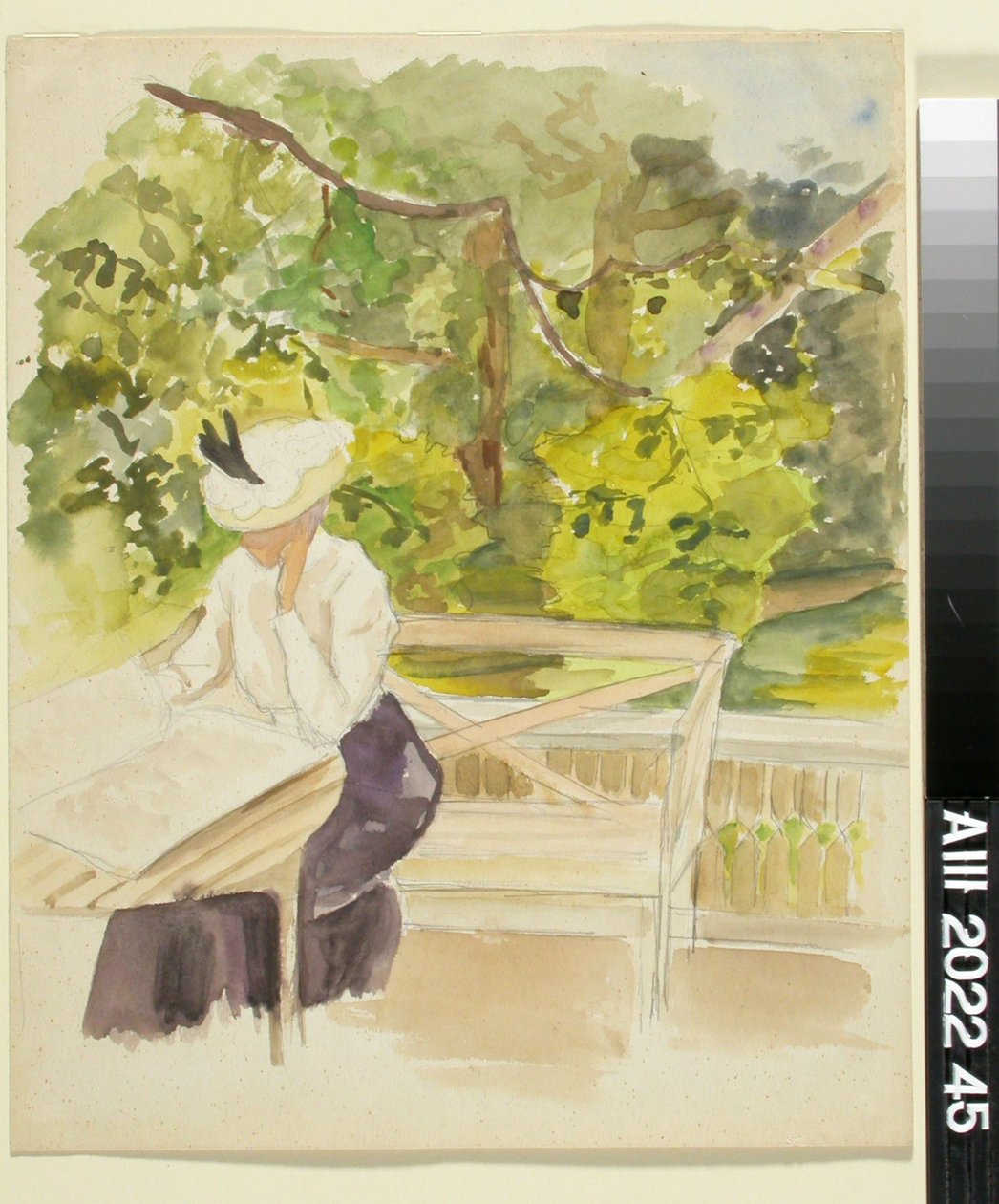 Bez tytułu autorstwa Albert Edelfelt
