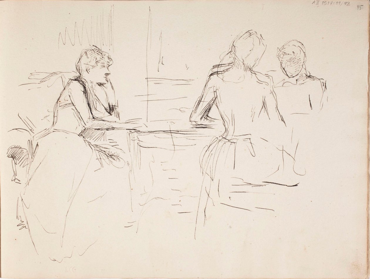 Bez tytułu autorstwa Albert Edelfelt