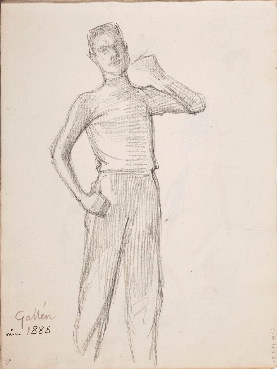 Bez tytułu autorstwa Albert Edelfelt