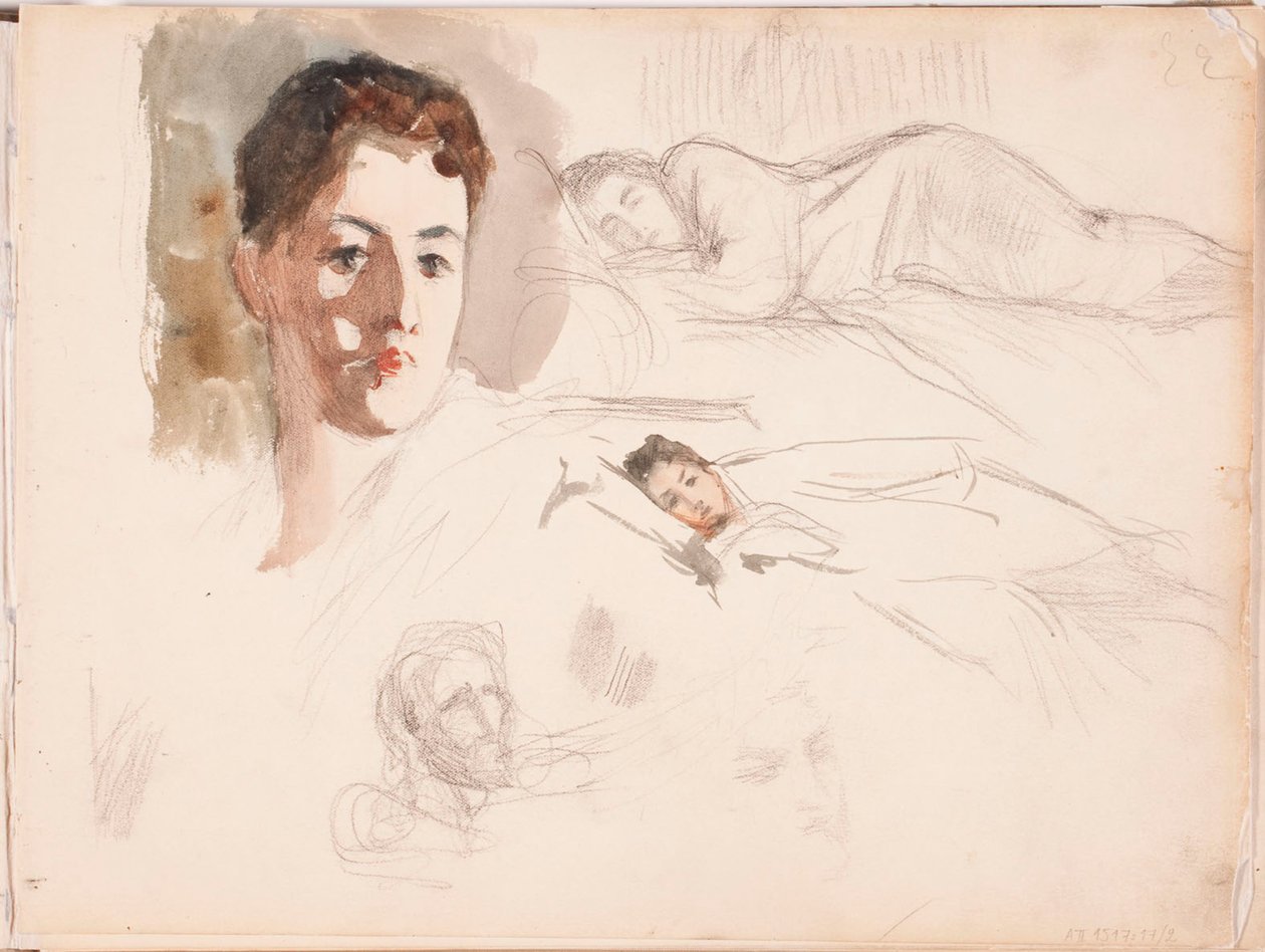 Bez tytułu autorstwa Albert Edelfelt