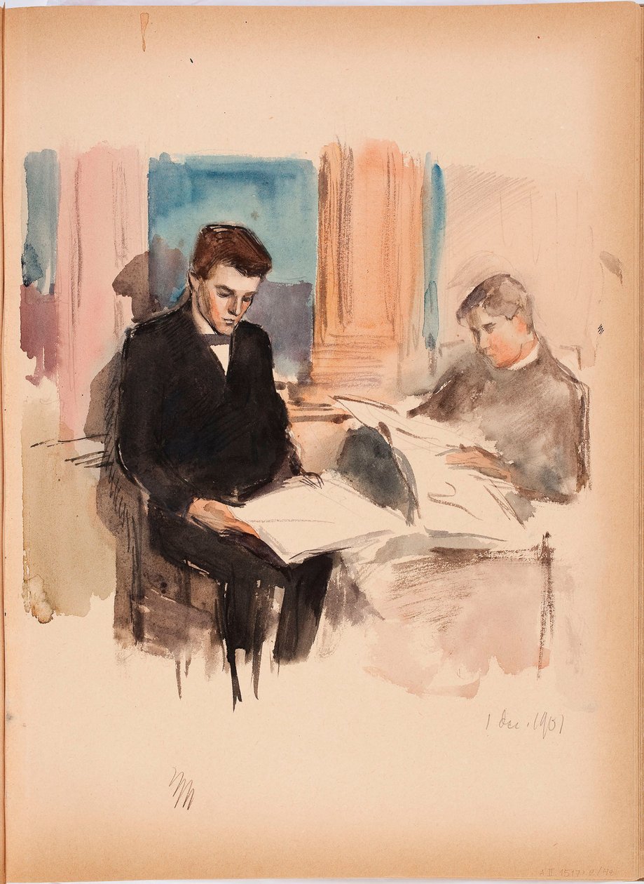 Bez tytułu autorstwa Albert Edelfelt