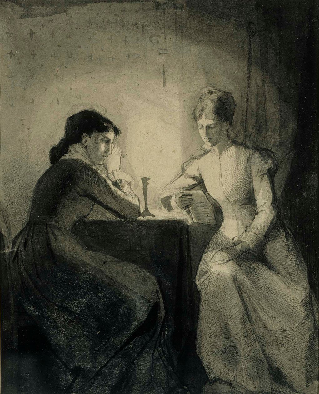 Bez tytułu autorstwa Albert Edelfelt