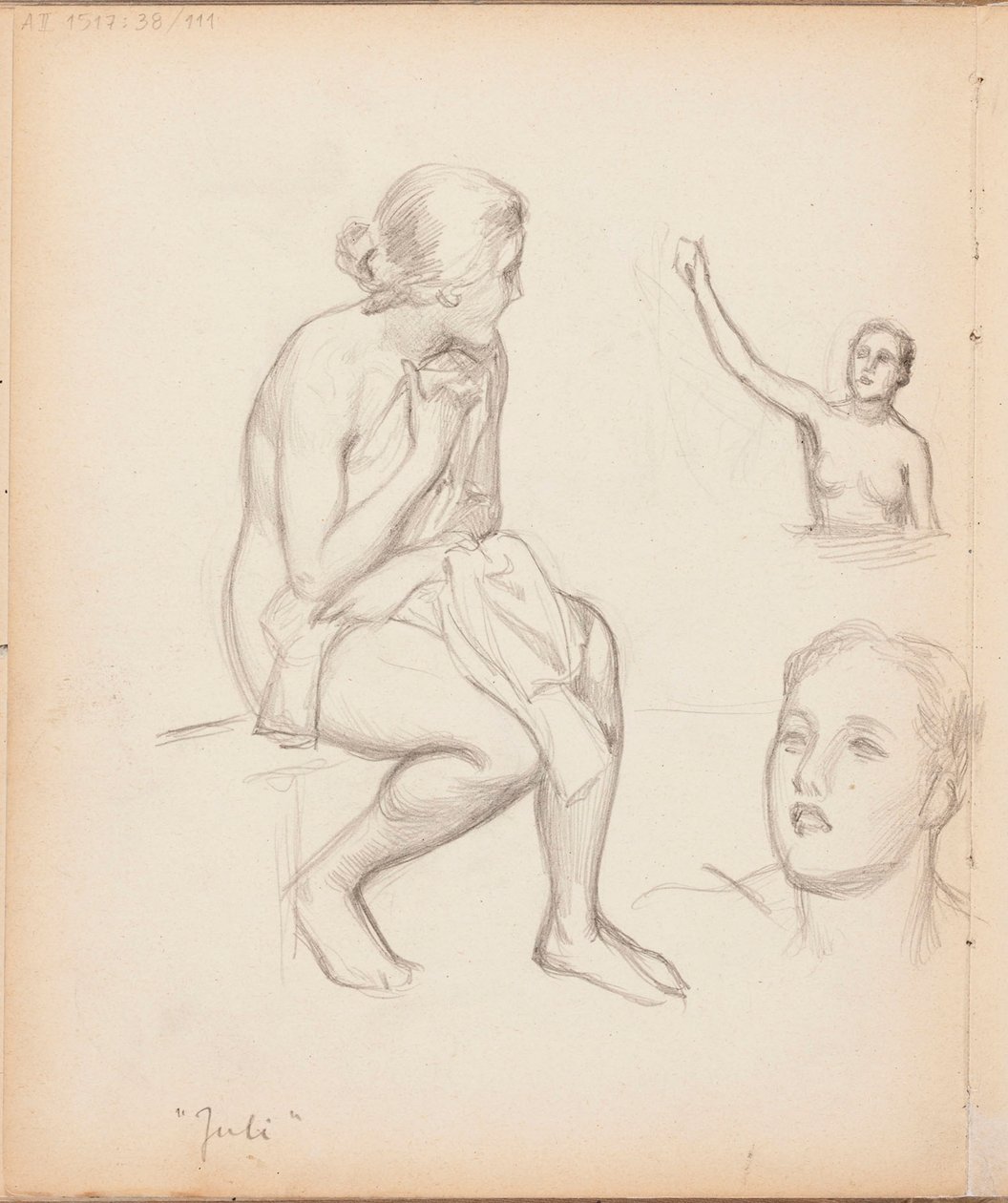 Bez tytułu autorstwa Albert Edelfelt