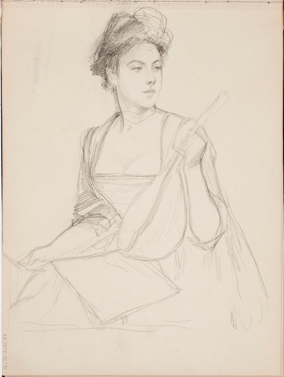 Bez tytułu autorstwa Albert Edelfelt