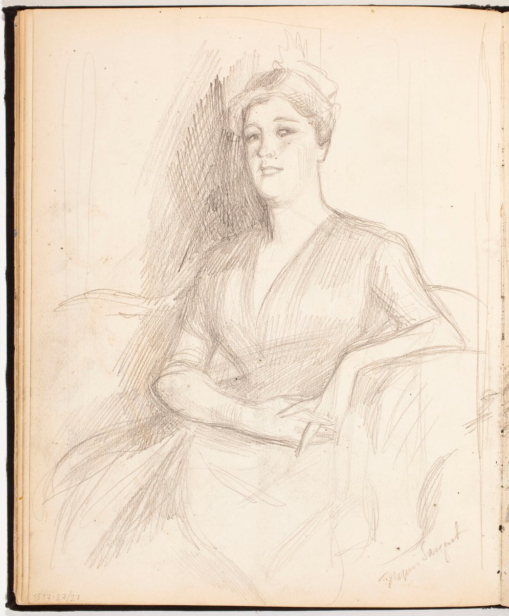 Bez tytułu autorstwa Albert Edelfelt