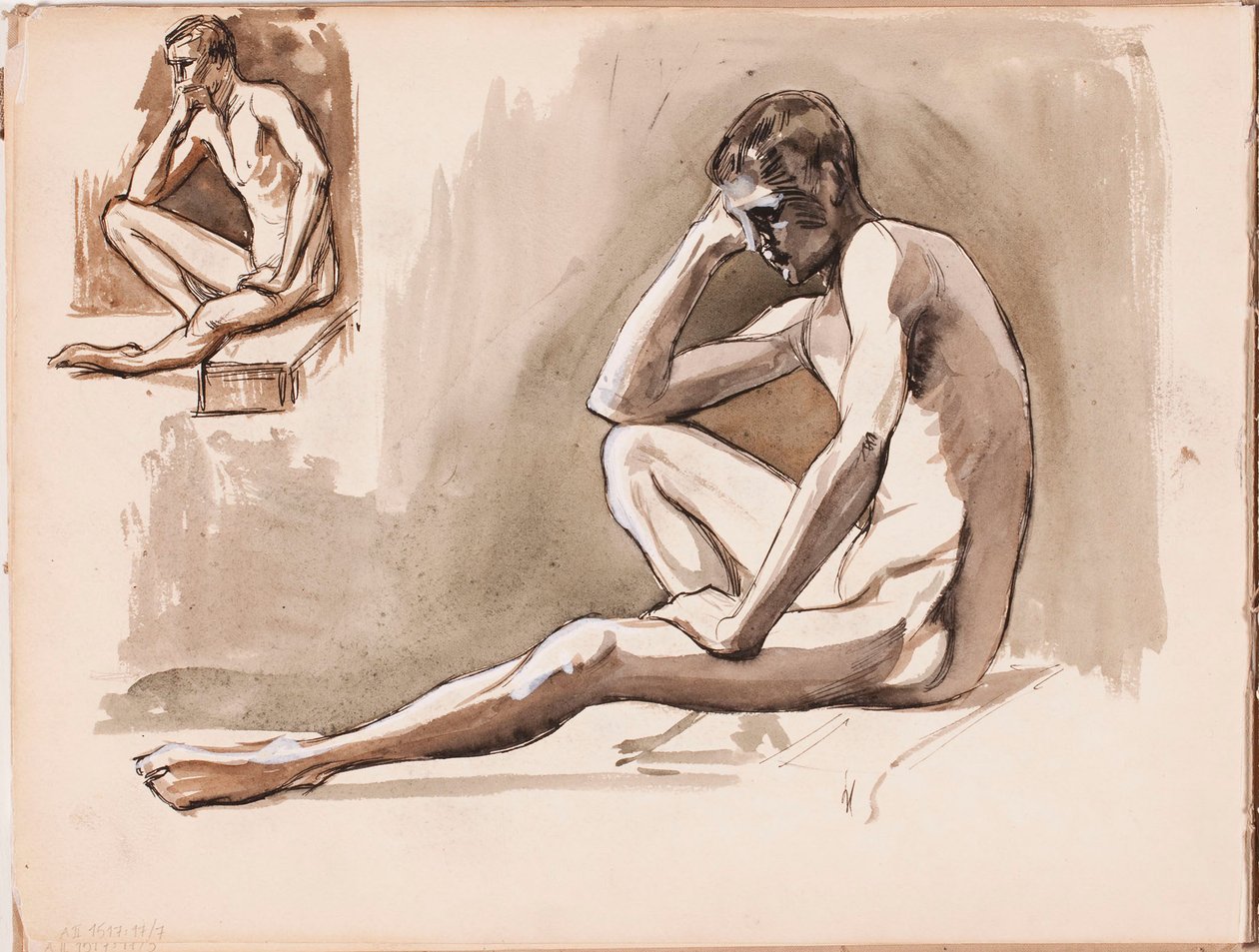 Bez tytułu autorstwa Albert Edelfelt