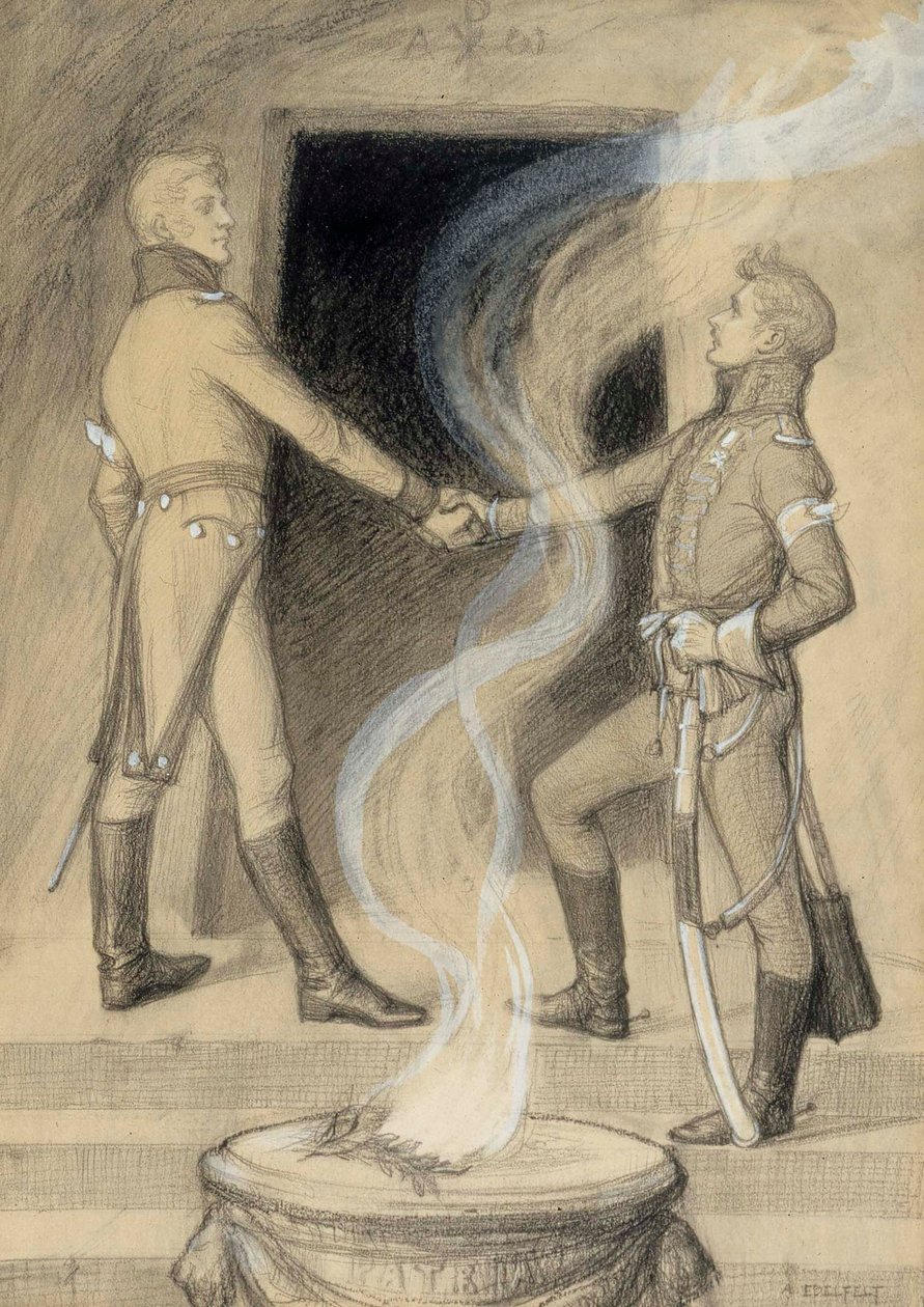 Bez tytułu autorstwa Albert Edelfelt