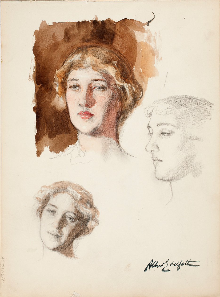 Bez tytułu autorstwa Albert Edelfelt