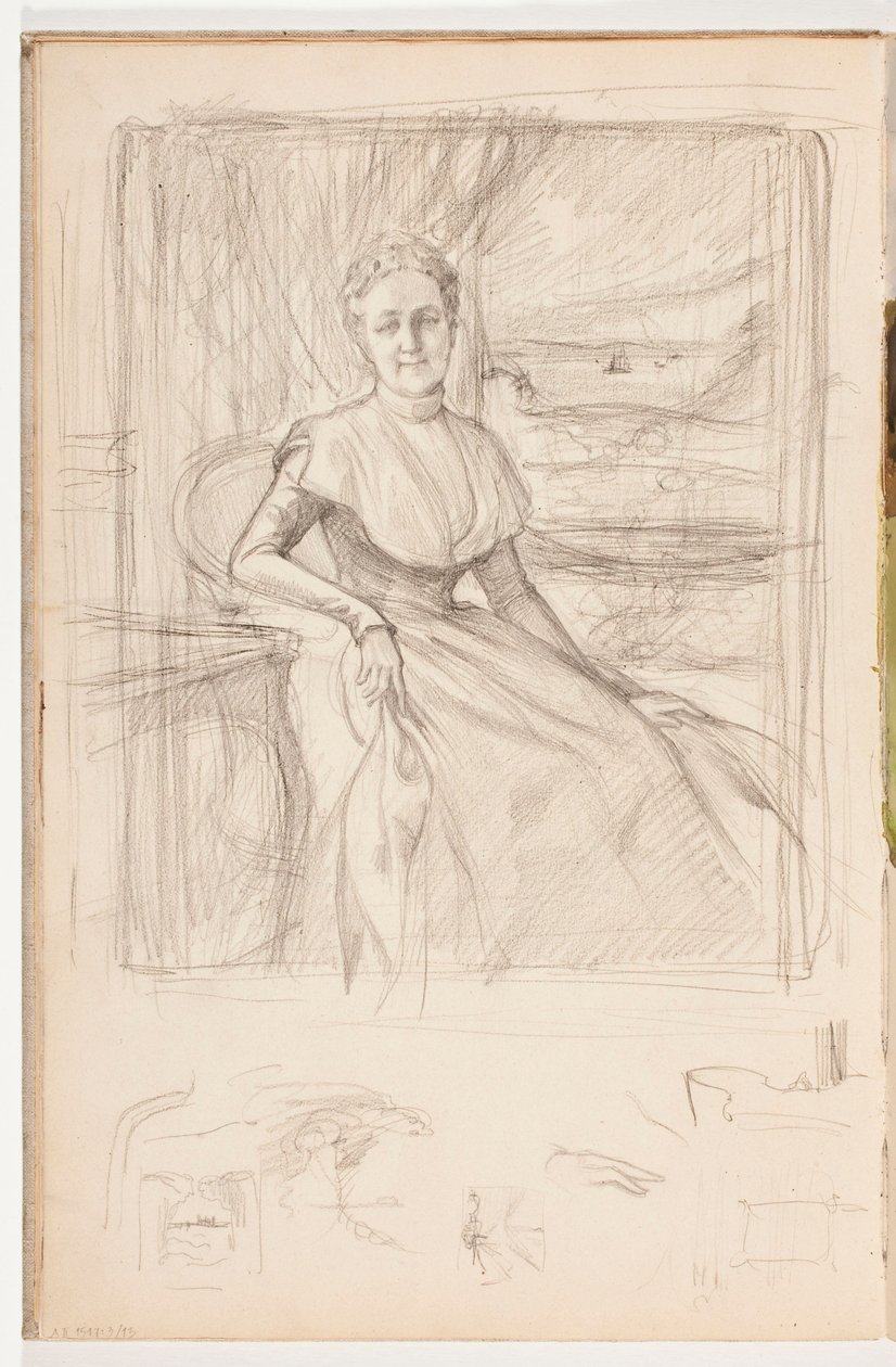 Bez tytułu autorstwa Albert Edelfelt