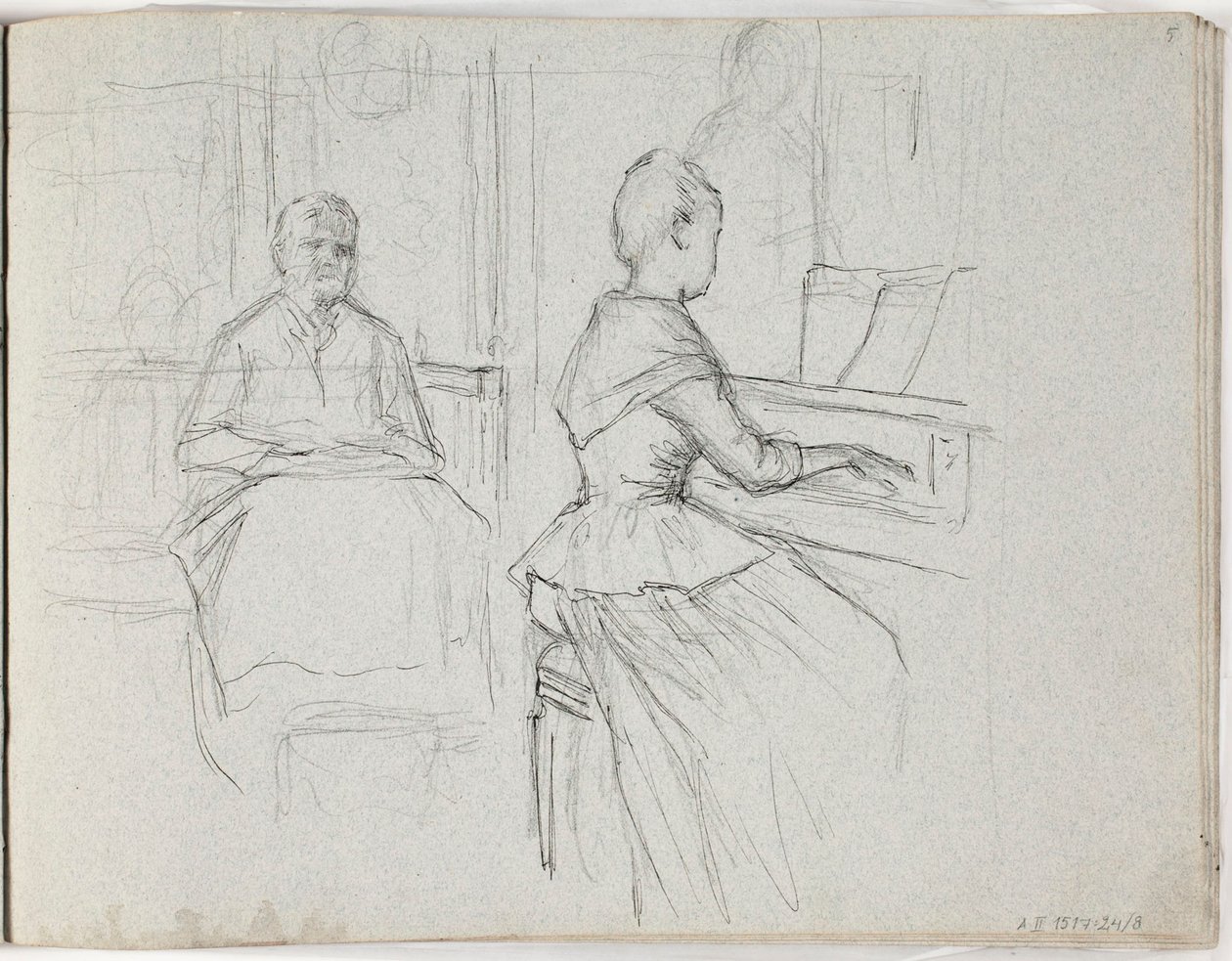 Bez tytułu autorstwa Albert Edelfelt