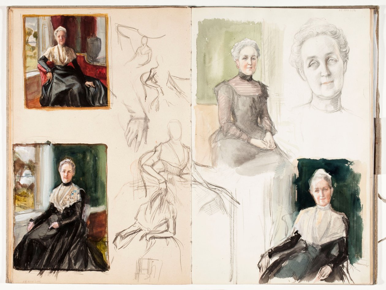 Bez tytułu autorstwa Albert Edelfelt