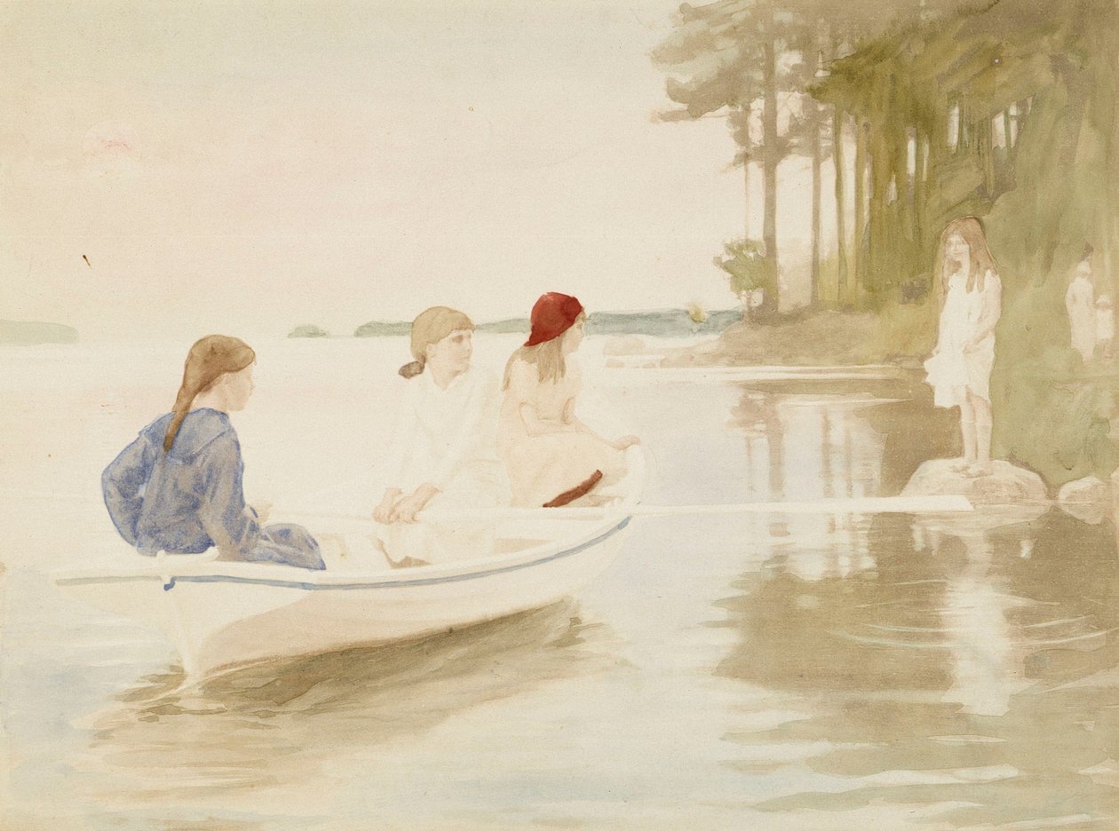 Bez tytułu autorstwa Albert Edelfelt