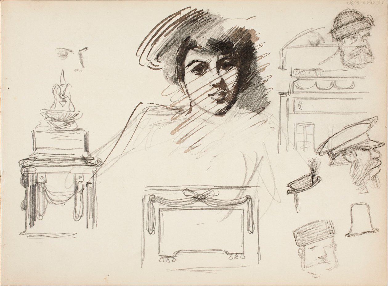 Bez tytułu autorstwa Albert Edelfelt