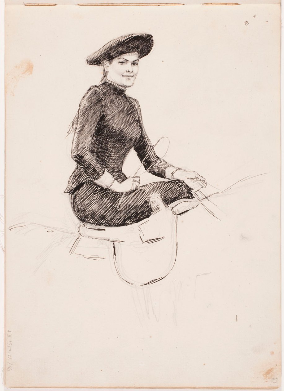Bez tytułu autorstwa Albert Edelfelt