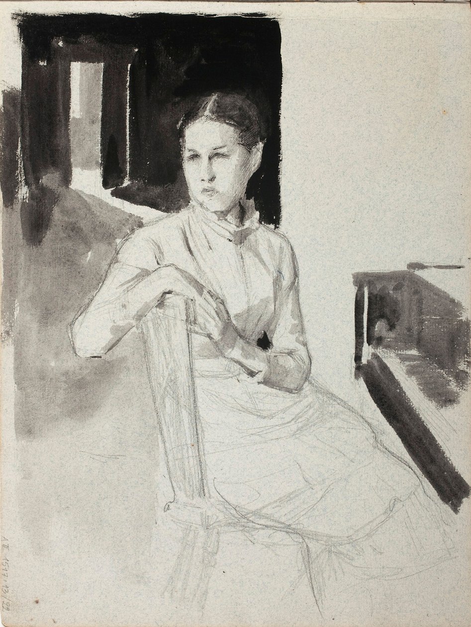 Bez tytułu autorstwa Albert Edelfelt