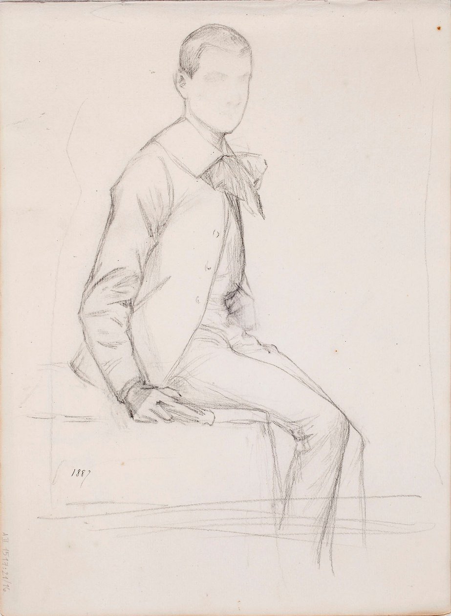 Bez tytułu autorstwa Albert Edelfelt