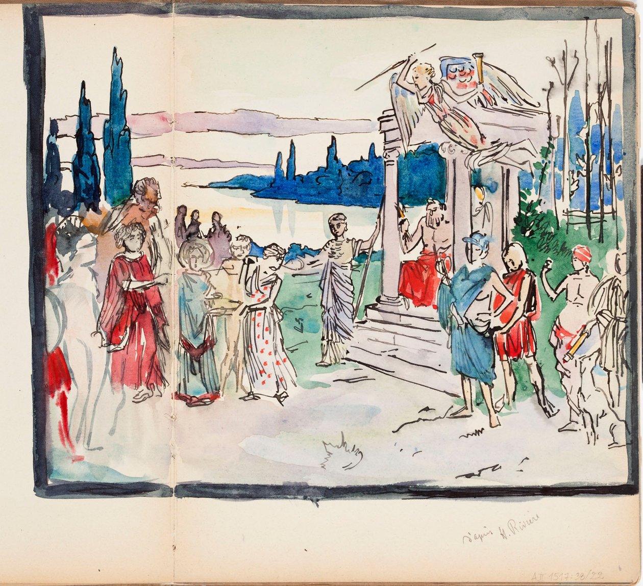 Bez tytułu autorstwa Albert Edelfelt