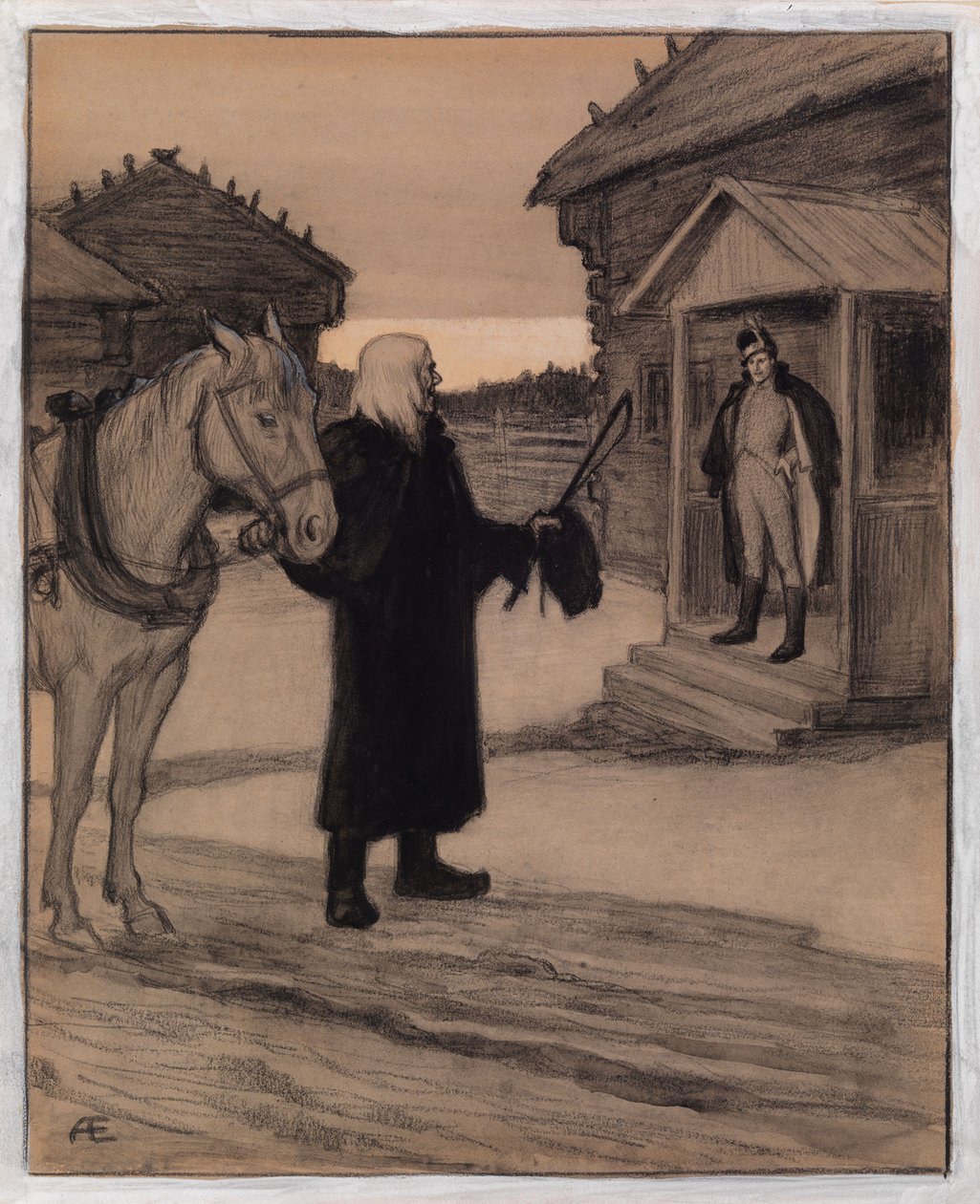 Bez tytułu autorstwa Albert Edelfelt