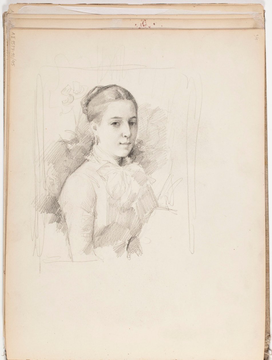 Bez tytułu autorstwa Albert Edelfelt