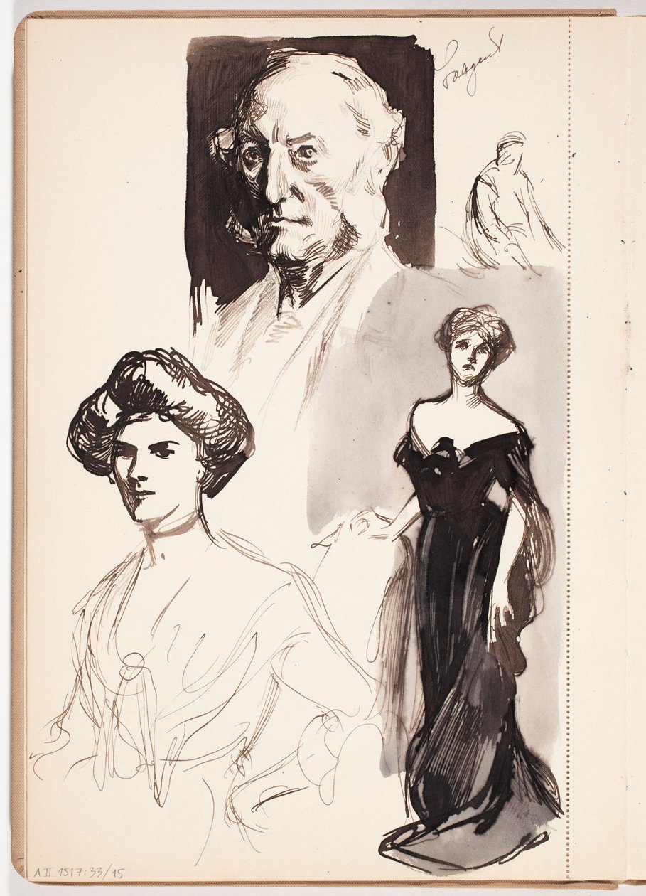 Bez tytułu autorstwa Albert Edelfelt