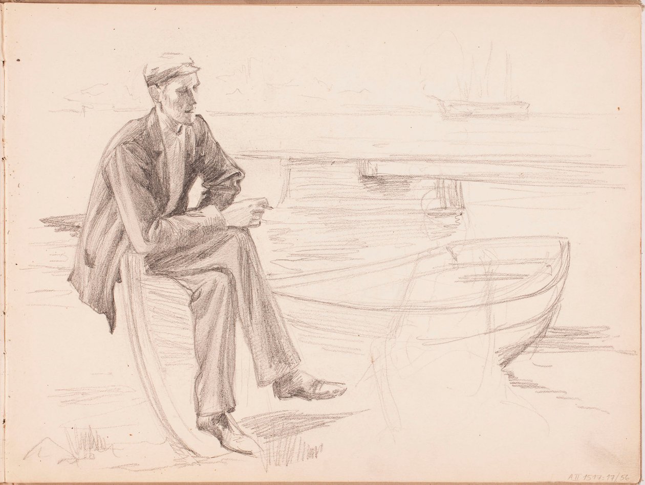 Bez tytułu autorstwa Albert Edelfelt