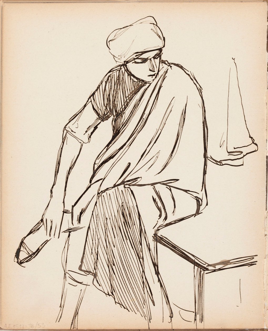 Bez tytułu autorstwa Albert Edelfelt