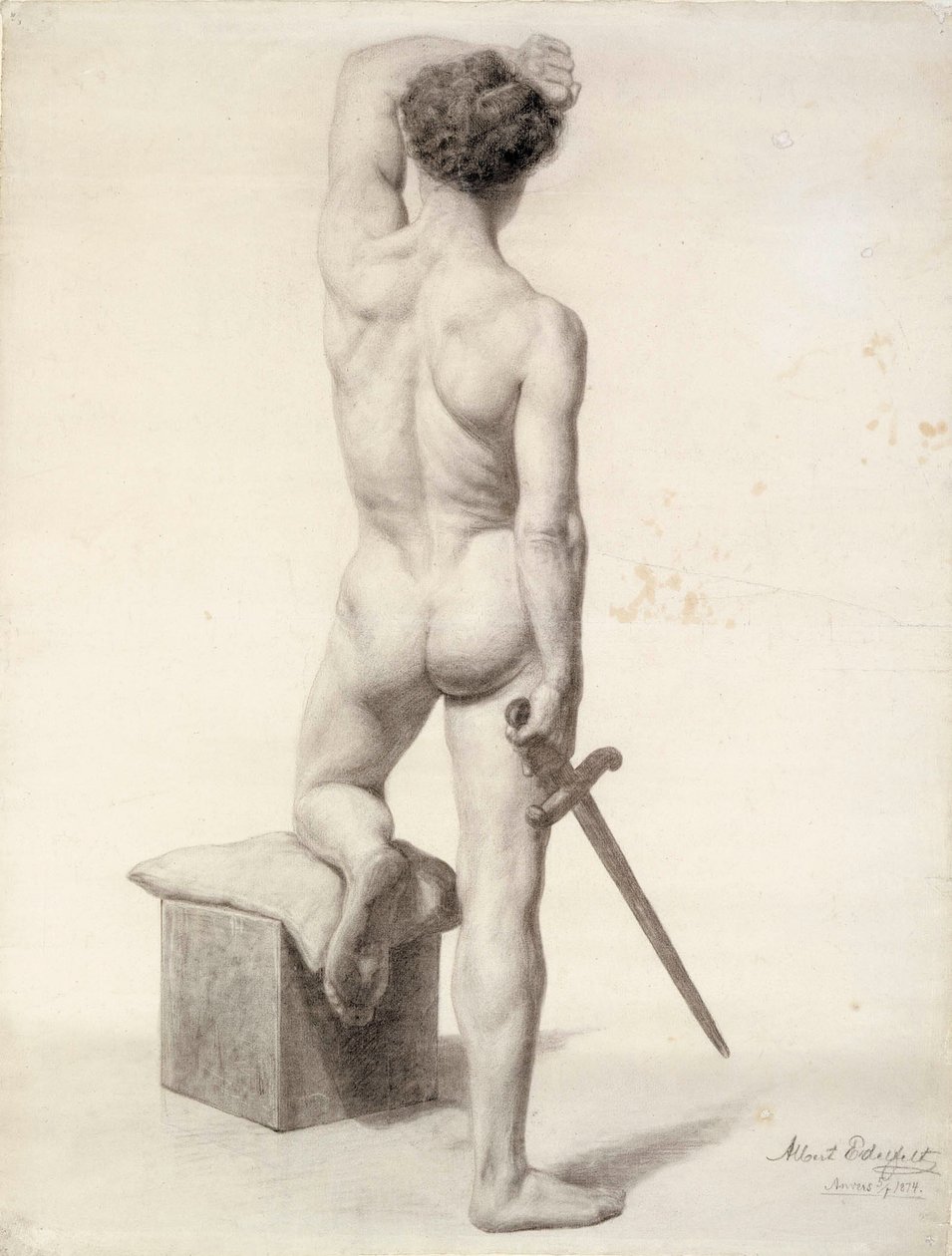 Bez tytułu autorstwa Albert Edelfelt