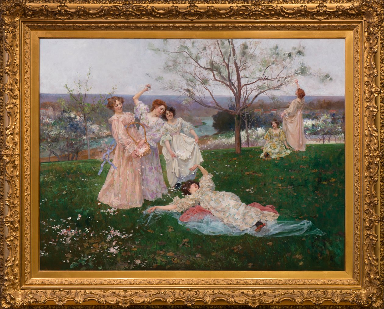 Wiosenne kwiaty, ok.1897 autorstwa Albert Emile Artigue