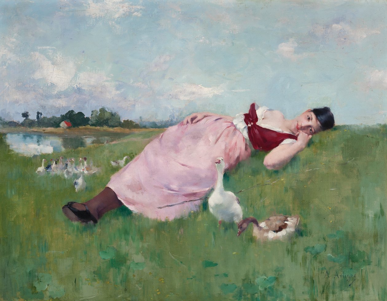 Gęsiareczka autorstwa Albert Emile Artigue