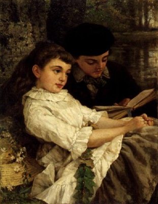 Młody poeta autorstwa Albert Fitch Bellows