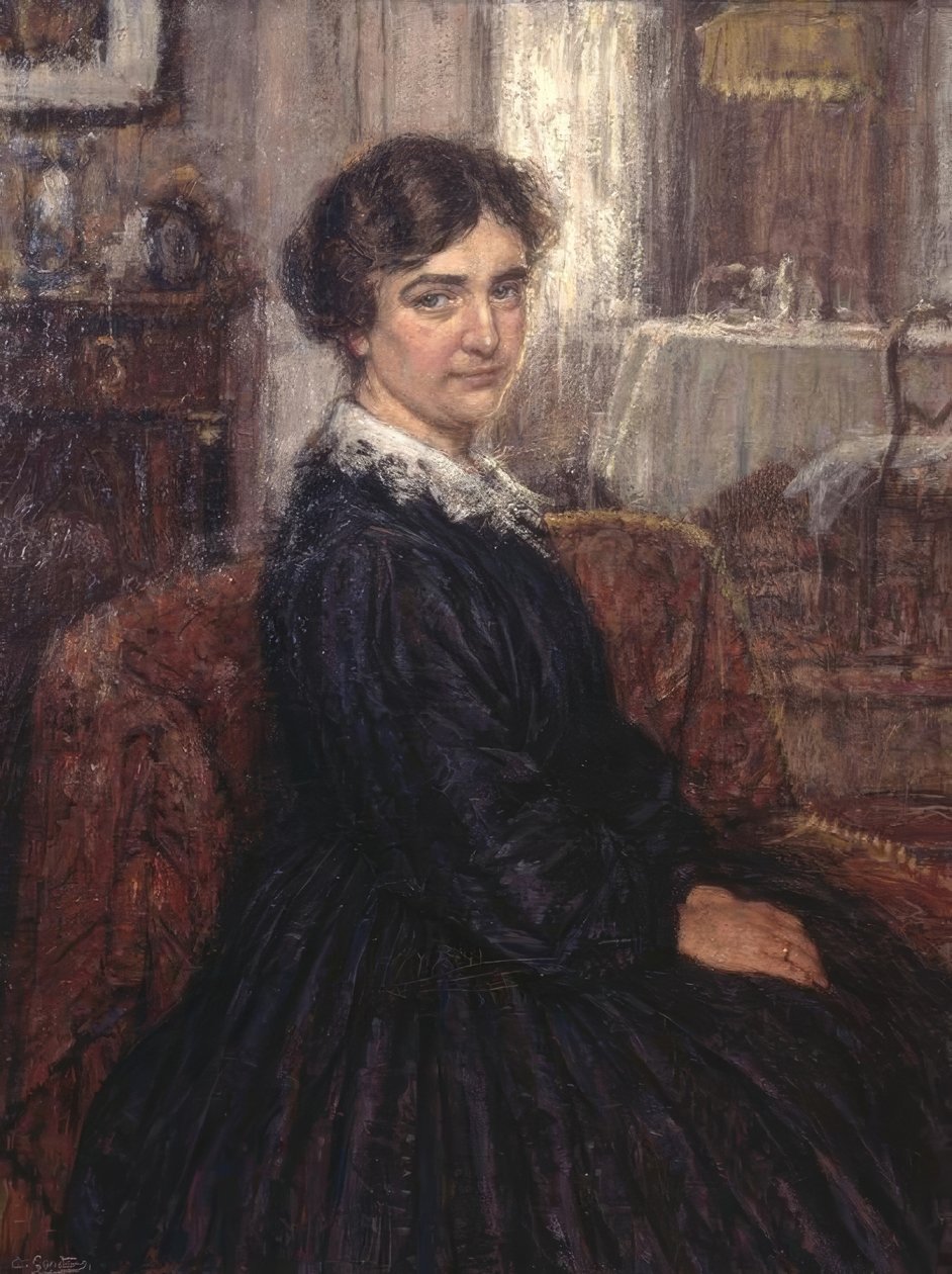 Portret damy autorstwa Albert Geudens