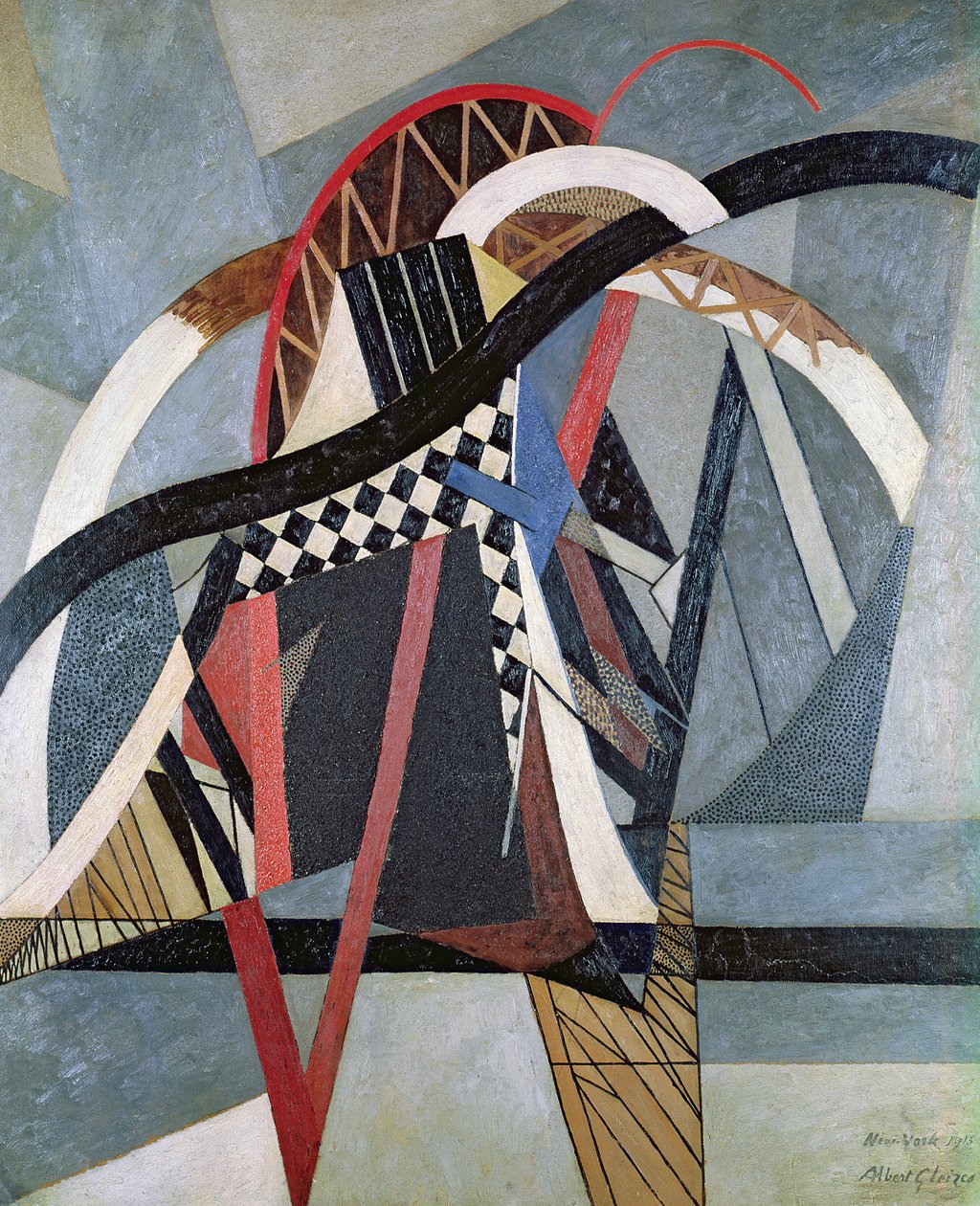 Most Brookliński autorstwa Albert Gleizes