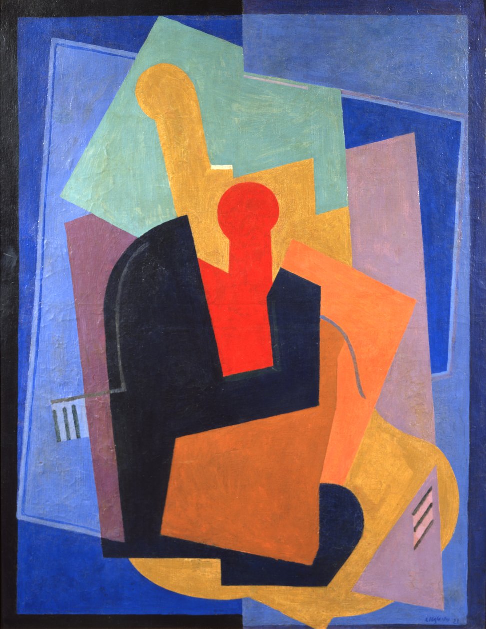Kompozycja z dwoma postaciami autorstwa Albert Gleizes