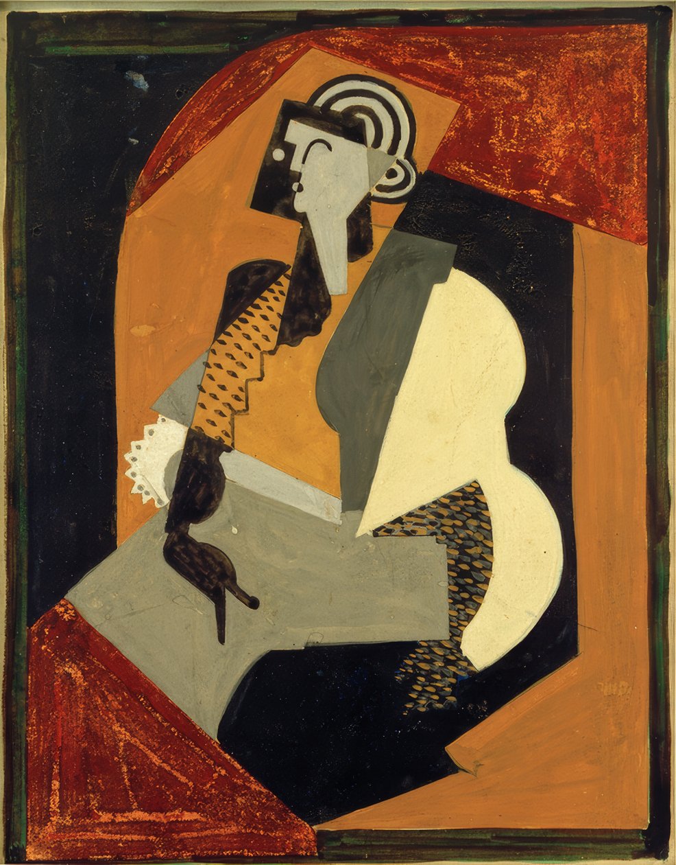 Siedząca kobieta autorstwa Albert Gleizes