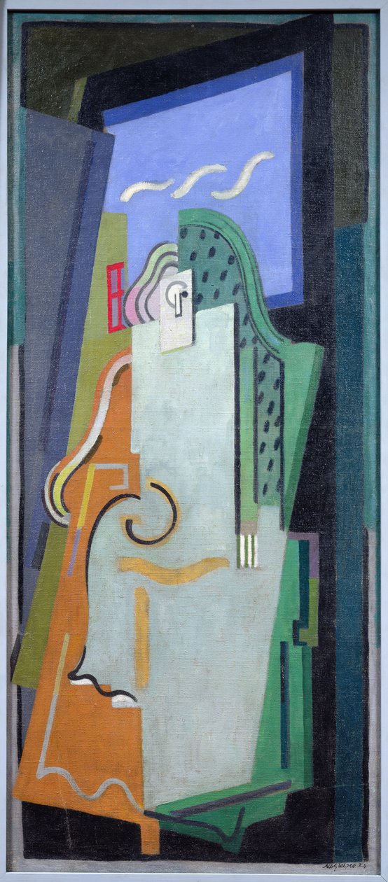 Niebieska postać autorstwa Albert Gleizes