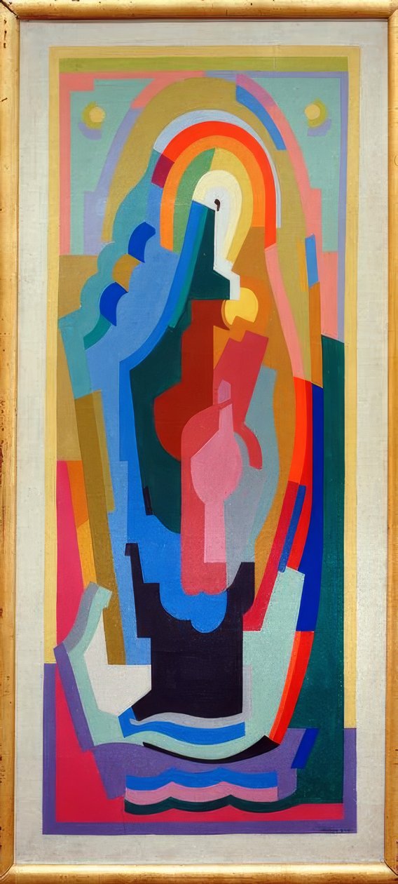Święta Dziewica w aureoli autorstwa Albert Gleizes