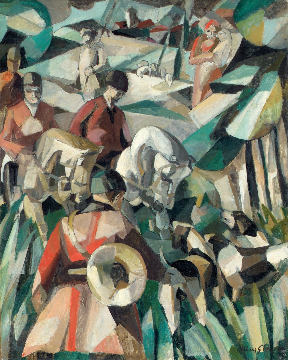 Polowanie autorstwa Albert Gleizes