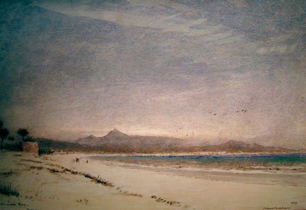 Zatoka Alcudia, Majorka autorstwa Albert Goodwin