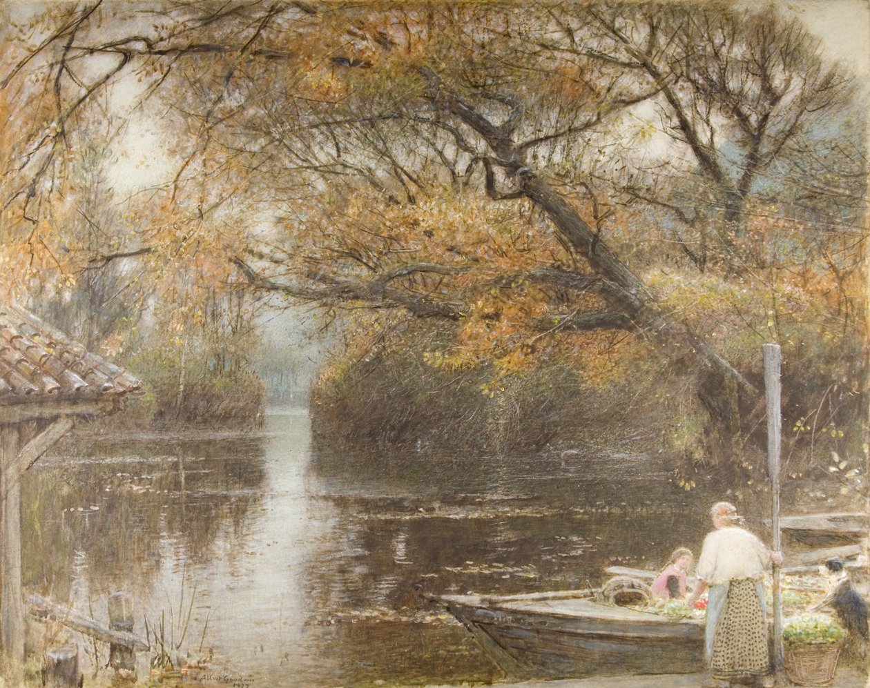 Jesienny blask autorstwa Albert Goodwin