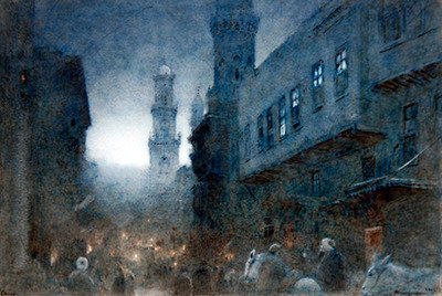 Kair autorstwa Albert Goodwin
