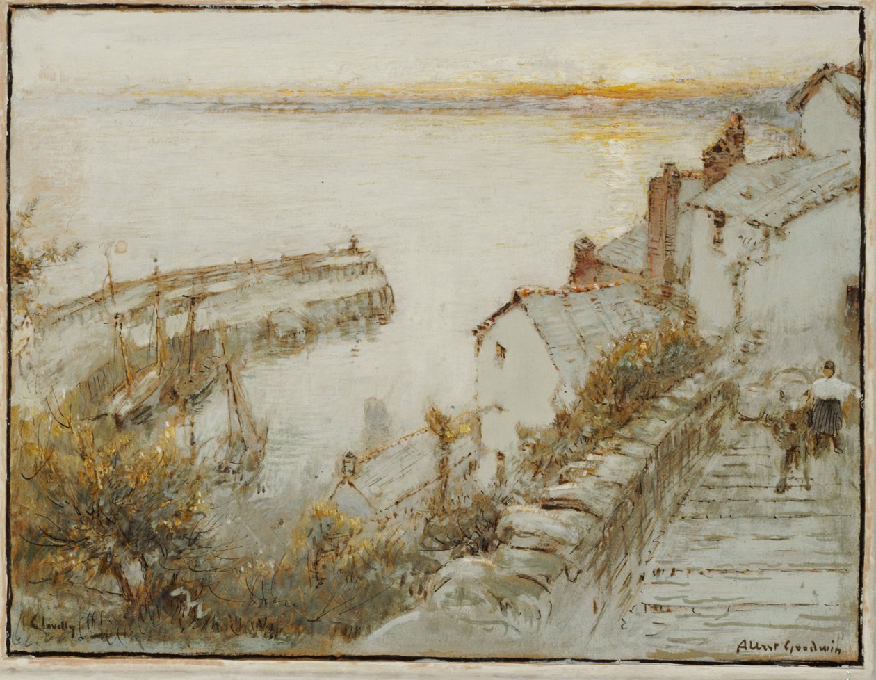 Rozkoszny autorstwa Albert Goodwin