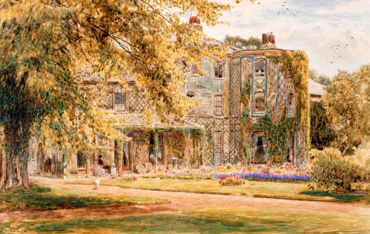 Dom w dół autorstwa Albert Goodwin