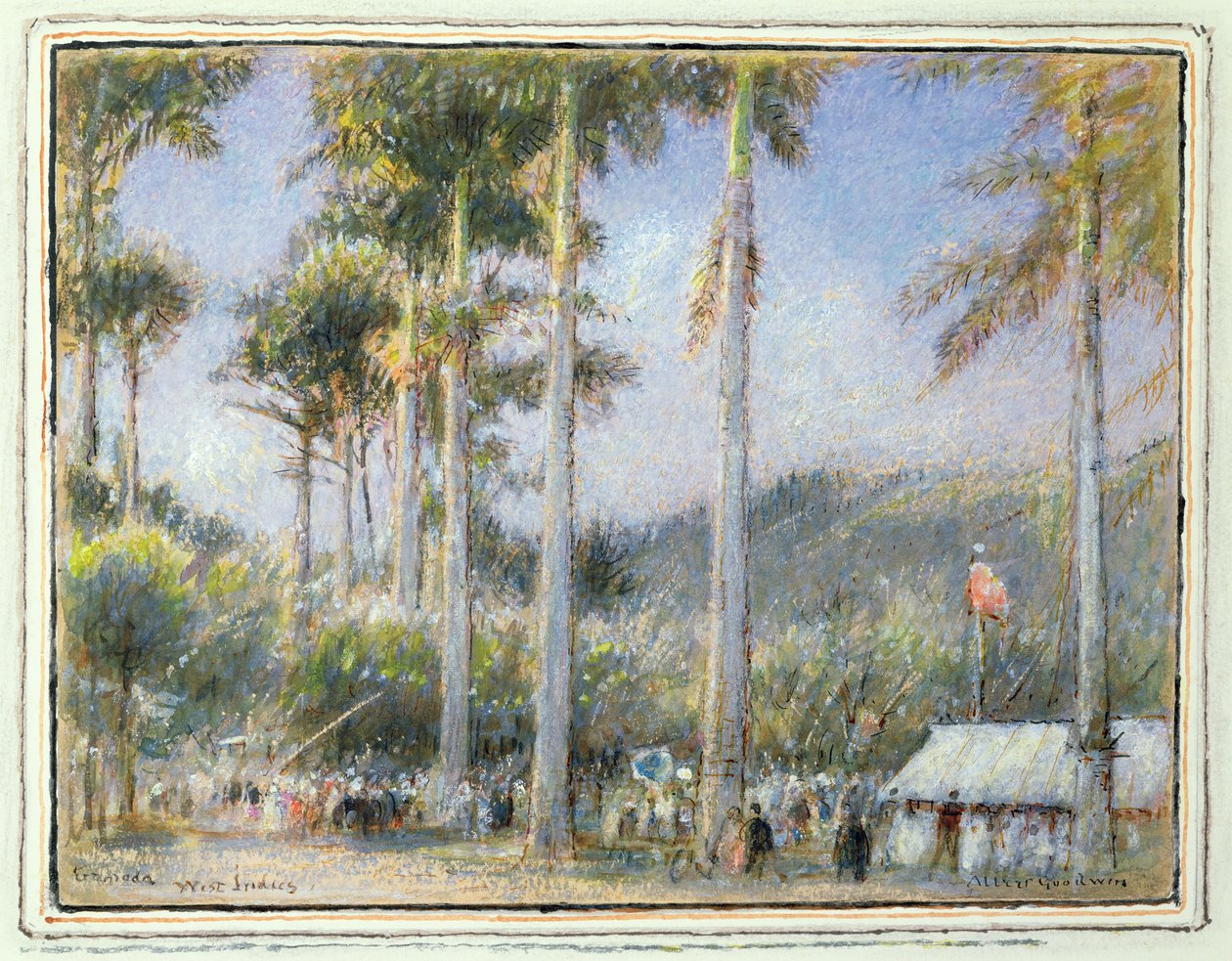 Grenada, Indie Zachodnie autorstwa Albert Goodwin