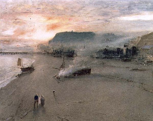 Hastings autorstwa Albert Goodwin