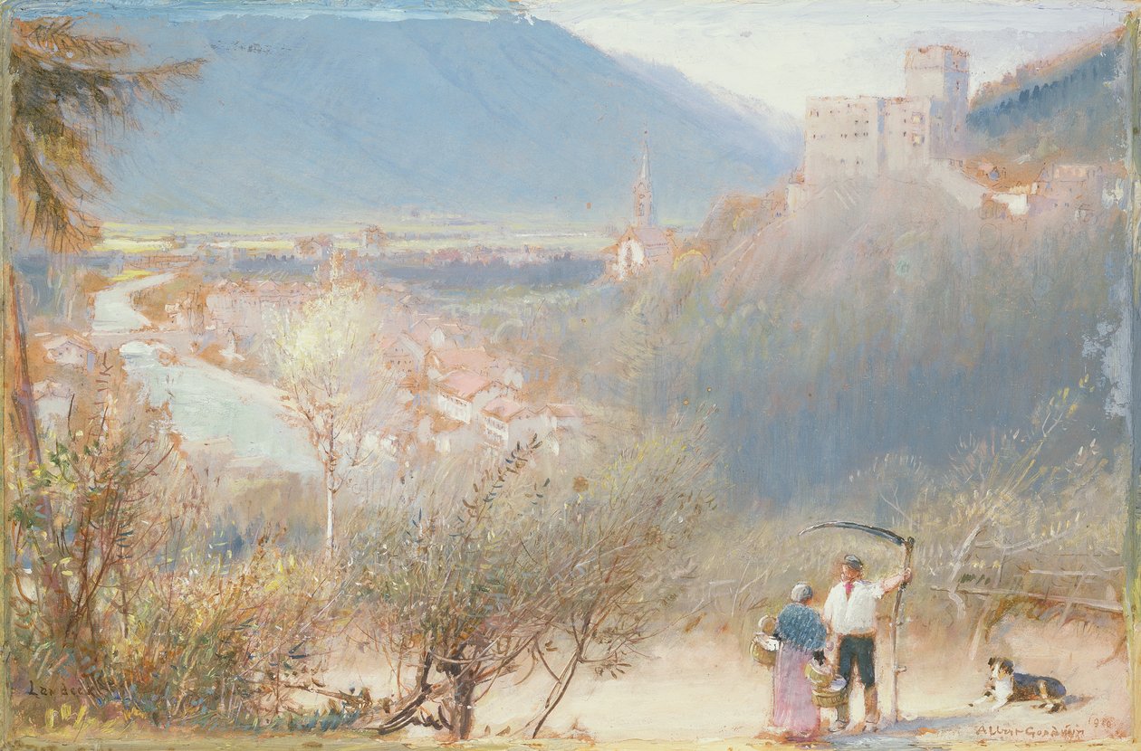 Lardeck, 1910 autorstwa Albert Goodwin